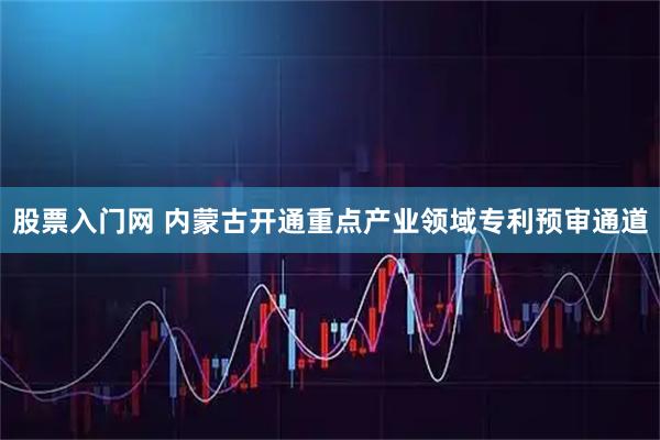 股票入门网 内蒙古开通重点产业领域专利预审通道